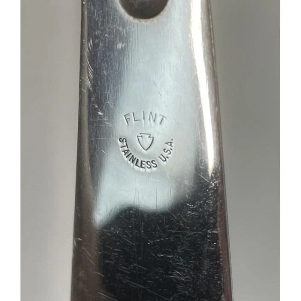 Vintage FLINT Arrowhead Wheat Harvest Icing Spatula Spreader USA